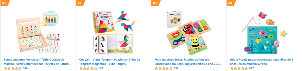 juegos madera niños