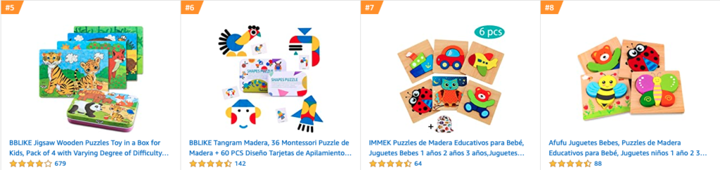 puzzles madera bebes